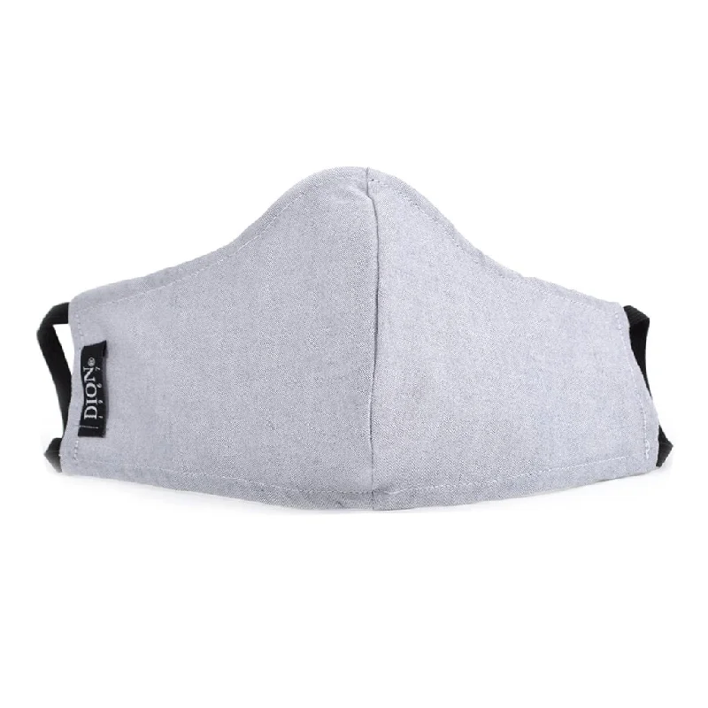 Simple Design Sense Simple Design Sense Non-Medical Cotton Face Mask C19-MSK_043 Silver Grey Simple Design Sense Simple Design Sense Non-Medical Cotton Face Mask C19-MSK_043 Silver Grey
