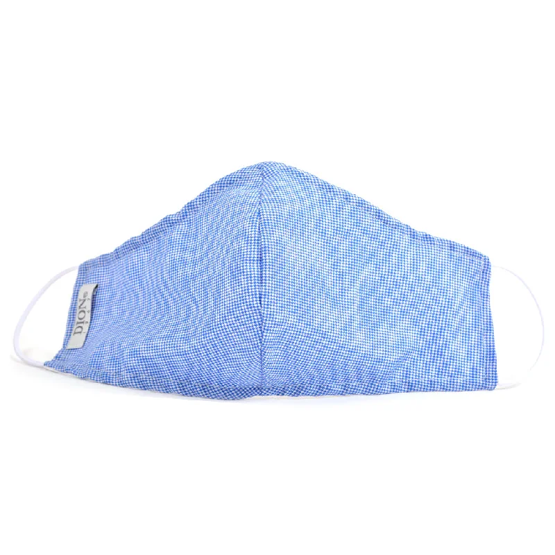 Casual Version Casual Version Non-Medical Cotton Face Mask C19-MSK_059 Powder Blue/French Blue Casual Version Casual Version Non-Medical Cotton Face Mask C19-MSK_059 Powder Blue/French Blue
