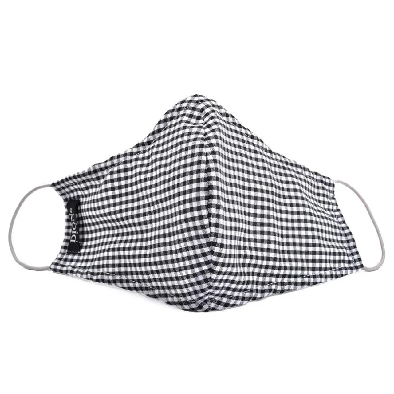 Cozy Wear Cozy Wear Non-Medical Cotton Face Mask  C19-MSK_142 Black/White