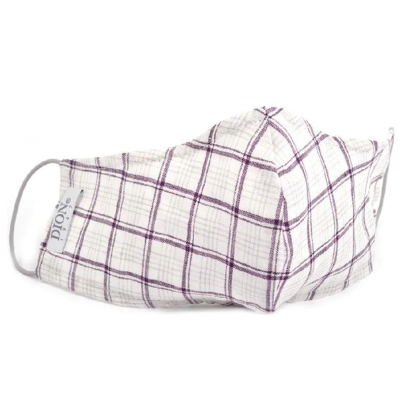 Elegant And Unique Charm Elegant And Unique Charm Non-Medical Cotton Face Mask C19-MSK_159 White/Silver/Burgundy Elegant And Unique Charm Elegant And Unique Charm Non-Medical Cotton Face Mask C19-MSK_159 White/Silver/Burgundy