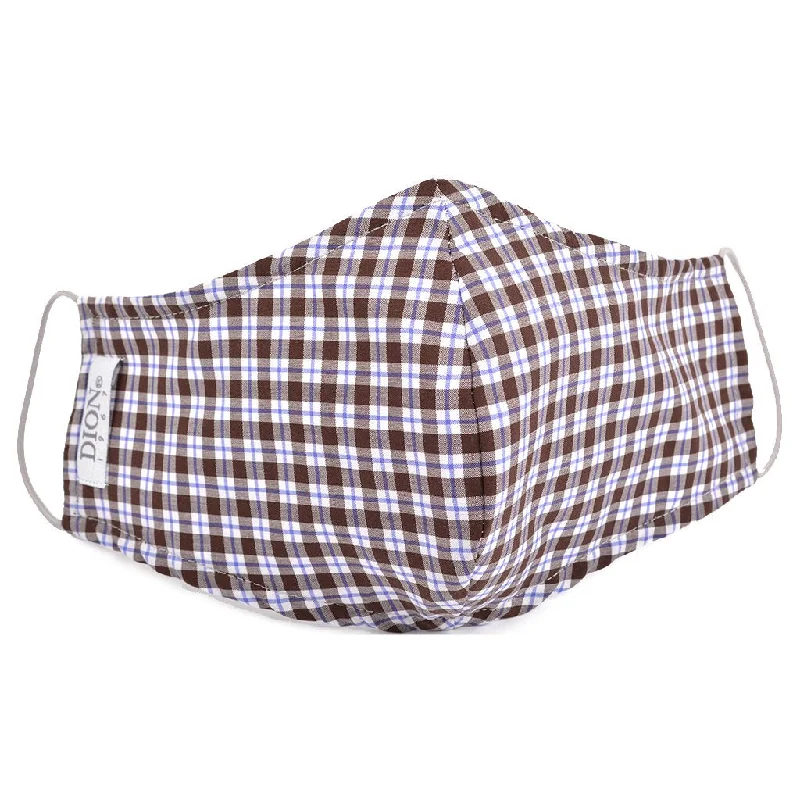 Elegant And Unique Design Elegant And Unique Design Non-Medical Cotton Face Mask C19-MSK_174 White/Brown/Purple Elegant And Unique Design Elegant And Unique Design Non-Medical Cotton Face Mask C19-MSK_174 White/Brown/Purple