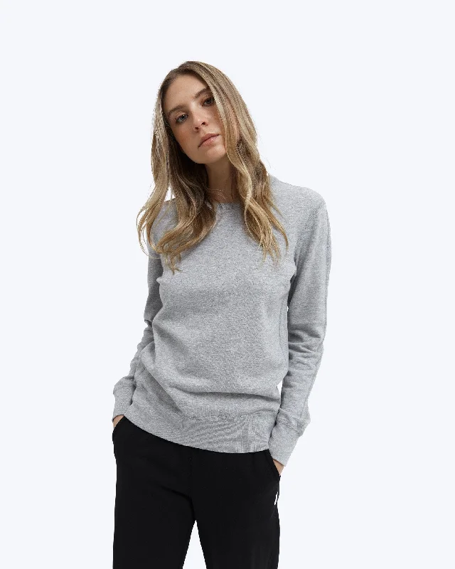 Personalized Denim Style Personalized Denim Style LIGHTWEIGHT TERRY CREWNECK WOMENS RC-W3008 Personalized Denim Style Personalized Denim Style LIGHTWEIGHT TERRY CREWNECK WOMENS RC-W3008